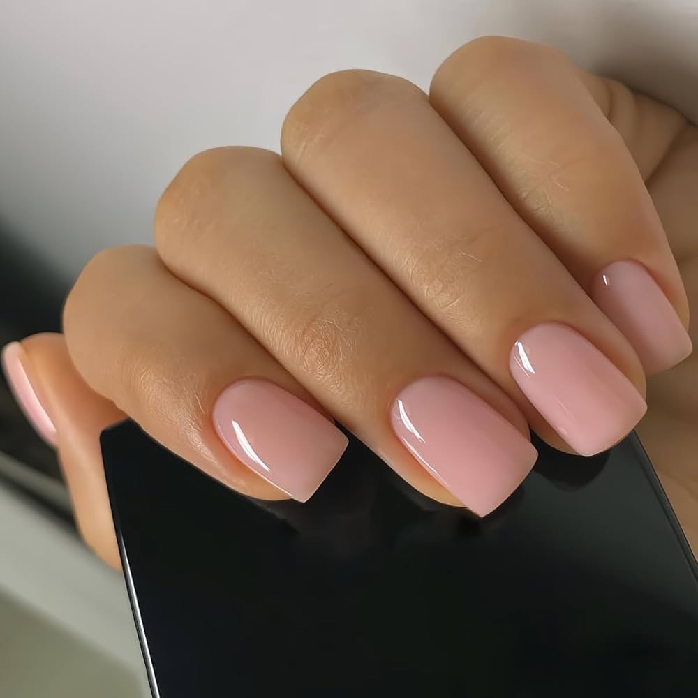 Elegant Pink Press-On Nails